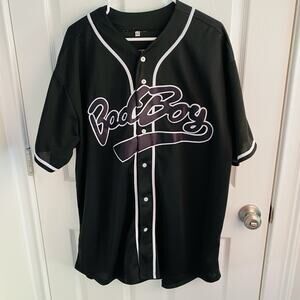 90’s Bad Boy Records Jersey #10 Biggie “B.I.G. Smalls Hip Hop Mens Size XXXL